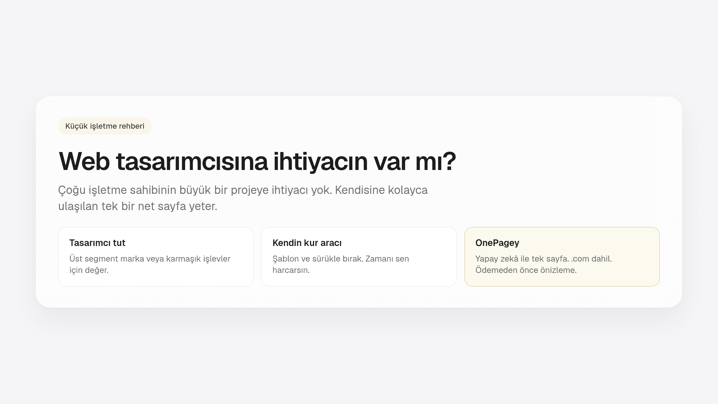 Küçük işletmelerin web tasarımcısı kiralayıp kiralamama kararı rehberi